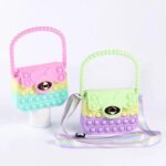 Multicolor Girl’s Saddle Crossbody Bag – 1 Pc