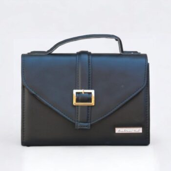 Stylish Women’s Black Crossbody Bag, H-AR-2 Black