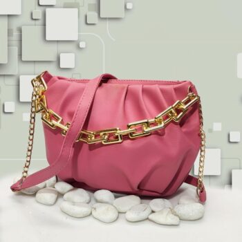 Women’s Plain Saddle Crossbody Bag