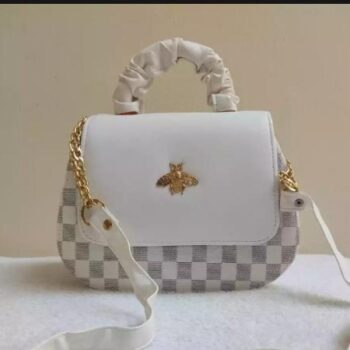 Girl’s PU Leather Printed Shoulder Bag