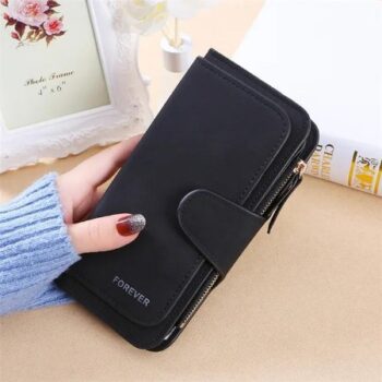 Girl’s Faux Leather Plain Clutch