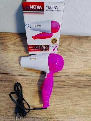 Lightweight Portable Hair Dryer with Fast Drying Technology – 1000 Watts