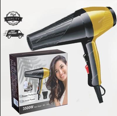Fast Drying 3500W Lightweight and Ergonomic Hair Dryer – 1 Pcs